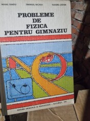 PROBLEME DE FIZICA PENTRU GIMNAZIU - MIHAIL SANDU
