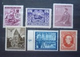 Set timbre Germania Boemia Generalgouvernement Cehoslovacia Hitler Crucea Rosie Posta - A228