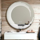 Oglinda LED Rotunda 70cm Lira Verita Touch Sistem Dezaburire Dimabila ModernLight Concept