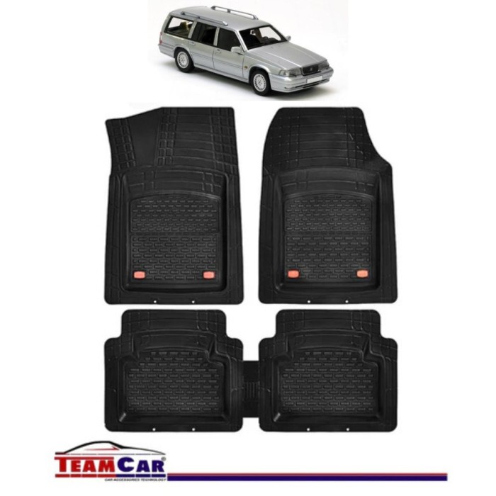 Covorașe Auto TeamCar&reg; Tip Tăviță Compatibile Volvo V90 Mk1 (1996&ndash;1998) - Combi