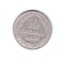 Moneda Bulgaria 10 stotinki 1888, stare relativ buna, circulata, curata