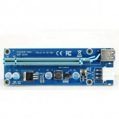 Riser PCI - E164P - N03, Ver 006C , PCI-E 1X TO 16X foto