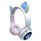 CASTI WIRELESS CU URECHI PISICA&amp;amp;LUMINI