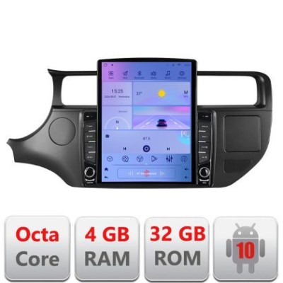 Navigatie Kia Rio 2011-2014 G-rio-11 ecran tip TESLA 9.7&amp;quot; cu Android Radio Bluetooth Internet GPS WIFI 4+32GB DSP 4G O CarStore Technology foto