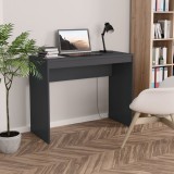 Birou, gri, 90x40x72 cm, lemn prelucrat