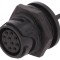 Conector Circular Soclu Mamă 10 Pin Aurit Buccaneer 4000