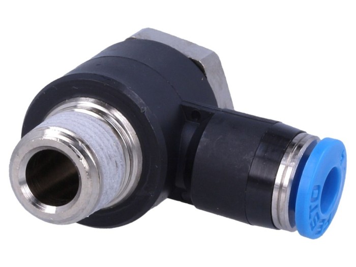 Conector push-in 90&deg; 4mm 6bar