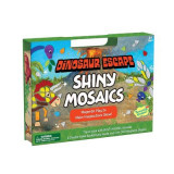 Mozaic magnetic - Salvarea dinozaurilor Dinosaur Escape Shiny Mosaics, Peaceable Kingdom