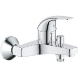 Baterie cada Grohe Start Curve, monocomanda, 1/2&amp;#039;&amp;#039;, cartus ceramic, limitator debit, diverter, Crom