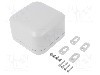 Carcasa policarbonat, 120mmx120mmx70mm, IP68, HAMMOND - 1557DA2GY