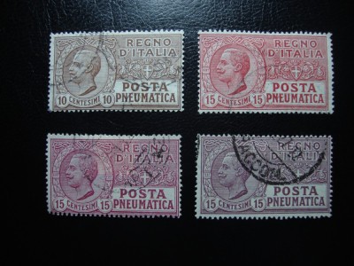 ITALIA POSTA PNEUMATICA 1913/27 foto