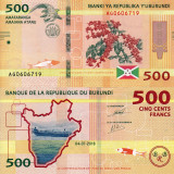 BURUNDI 500 francs 2018 UNC!!!