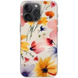 Husa personalizata pentru apple iphone 13 pro, magsafe atasare magnetica, antisoc, model floral 2