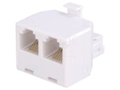 Splitter RJ12 6P6C 2-Porturi foto