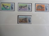 Serie timbre nestampilate fauna dinozauri Germania Berlin Vest MNH Berlin West, Nestampilat