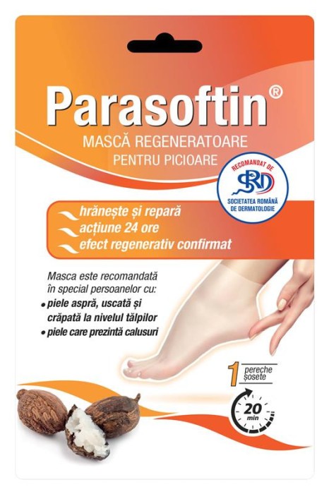 Masca Regeneratoare pentru Picioare Parasoftin 1 pereche Zdrovit