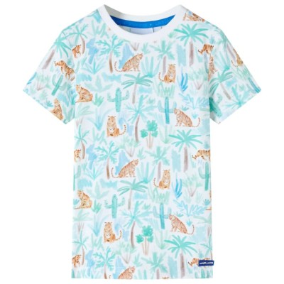Tricou pentru copii, ecru, 104 foto