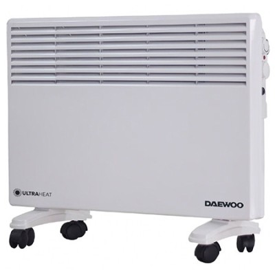 Convector electric Daewoo, 2 trepte, 2000W, protectie supraincalzire foto