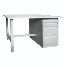 BANC DE LUCRU CU 4 SERTARE L1200, 1200x600x840 mm (LxlxH), ECO+