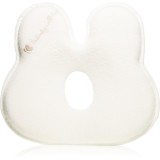Kikkaboo Bunny Airknit pernuță pentru bebeluși 6 m+ White 20 x 23 x 6,5 cm 1 buc