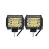 Set 2 Proiectoare auto LED, 120W/set, 2 moduri iluminare, Universal
