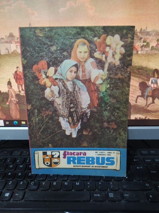 Flacăra Rebus, revistă de divertisment, nr. 1 (637) anul 27, 1 ian. 1984, 151