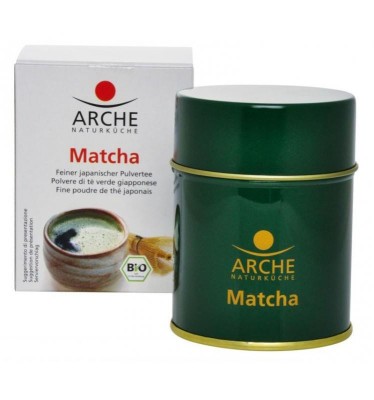 Pulbere Fina de Ceai Verde Japonez Matcha Bio Arche 30gr foto