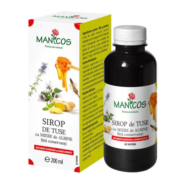 SIROP TUSE CU MIERE 200ML