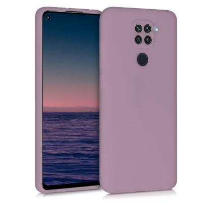 Husa pentru Xiaomi Redmi Note 9, Silicon, Mov, 52437.181 foto