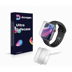 Set 3X Folie silicon Duragon, compatibila cu Google Pixel Watch 3, 45 mm, protectie ecran, antisoc
