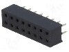 Conector 16 pini, seria {{Serie conector}}, pas pini 2mm, CONNFLY - DS1026-05-2*8S8BV