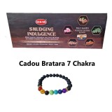 Cumpara ieftin Kit Aromaterapie - Palo Santo Smudging Indulgence - Cadou Bratara 7 Chakra
