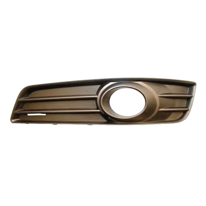 Grila bara Audi A3 (8p) 04.2008-10.2012, Fata, Stanga, Cu gaura pentru proiector, partial inchisa, 8P0807681F9B9