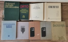 Lot 9 dictionare a limbii romane ortografic poliglot tehnic