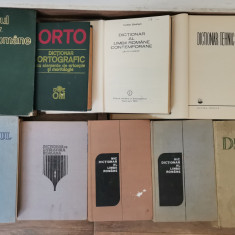 Lot 9 dictionare a limbii romane ortografic poliglot tehnic