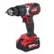 Masina de gaurit si insurubat cu acumulator Raider, 2000 rpm, LED, mandrina rapida, 2 acumulatori, valiza transport