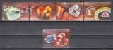Burundi 2012 - Minerale, Serie + Timbru din Colita, MNH