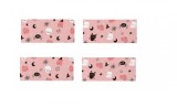Set 4 servetele de masa Artoid, 30 x 45 cm, poliester, roz