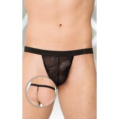 Tanga sexy barbati - Negru - S/L