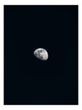 Tablou Canvas, "Luna lumin&acirc;nd cerul nocturn", Mister, Solitudine, Claritate, Lumină, &Icirc;ntuneric, Atracție, Eternitate, Liniște, Univers, Frumusețe, 26