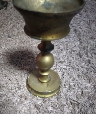 Sfesnic Bronz masiv 12 cm h foto