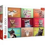 Puzzle Trefl 1500 Pisicute Amuzante, TREFL 1500P