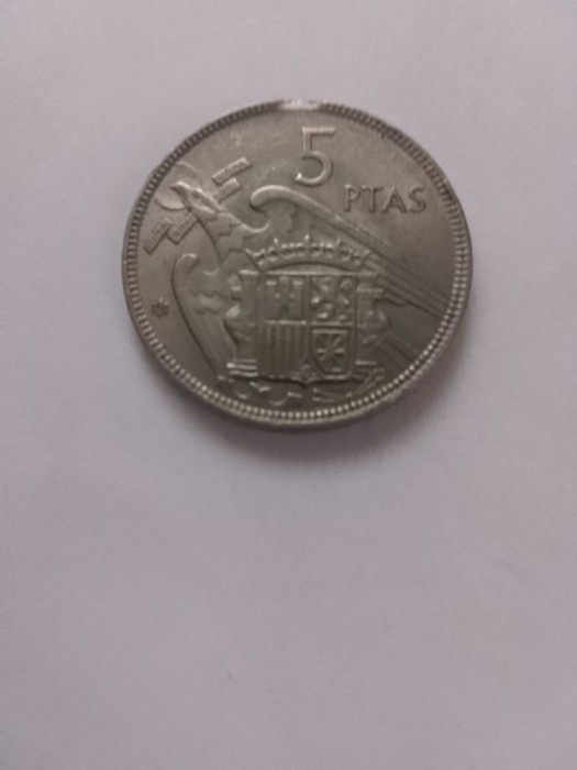 5 pesetas 1957