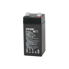 Acumulator gel plumb Vipow, 4 V, 4.9 Ah foto