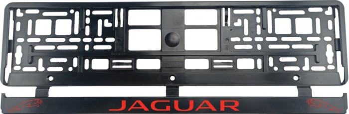 Set 2 bucati, suport numar inmatriculare Jaguar III