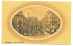 135 - ORADEA, Terasa Restaurant, Romania - old postcard, CENSOR - used - 1915
