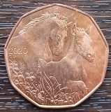 (S) MONEDA AUSTRIA - 5 EURO 2020, MONEDA DE PASTE, PRIETENI PENTRU VIATA, CUPRU, Europa, Cupru (arama)