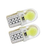 Set 2 becuri auto W5W/T10 -Cob siliconat CAN