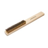 Perie de sarma universala din lemn 6x20 randuri pentru curatare Crownman