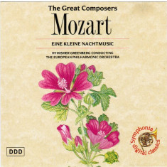 CD The European Philharmonic Orchestra ‎– The Great Composers - Mozart